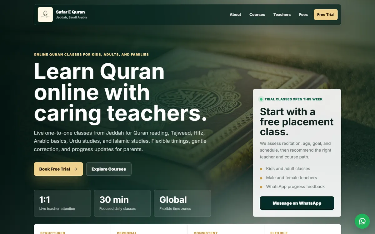 Safar-e-Quran screenshot